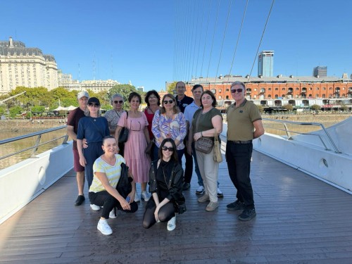 Grupo Spazzinitur em viagem