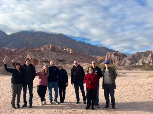 Grupo Spazzinitur em viagem