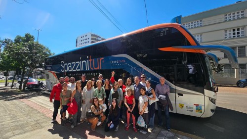 Grupo Spazzinitur em viagem