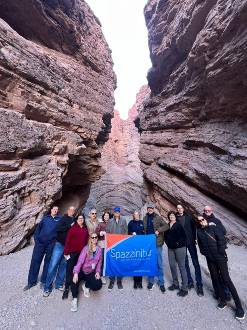 Grupo Spazzinitur em viagem