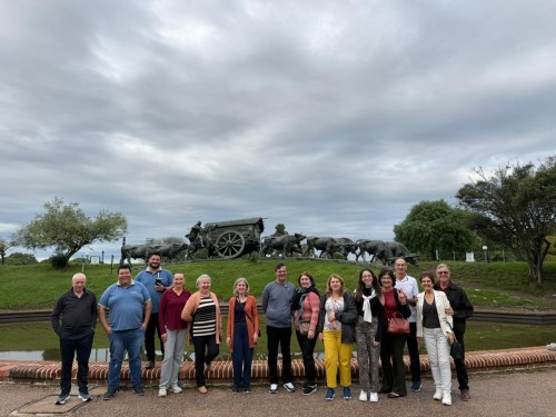 Grupo Spazzinitur em viagem