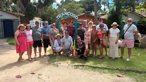 Grupo Spazzinitur em viagem