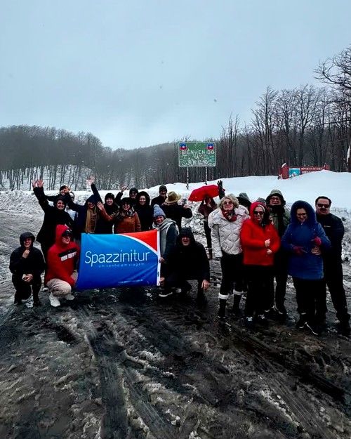 Grupo Spazzinitur em viagem